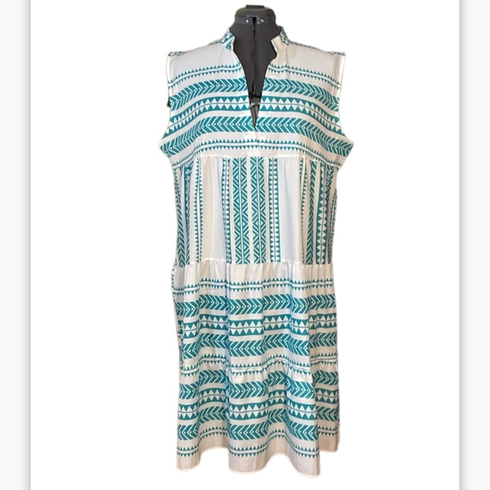 Made with Love Aztec Coverup Dress Size XXL